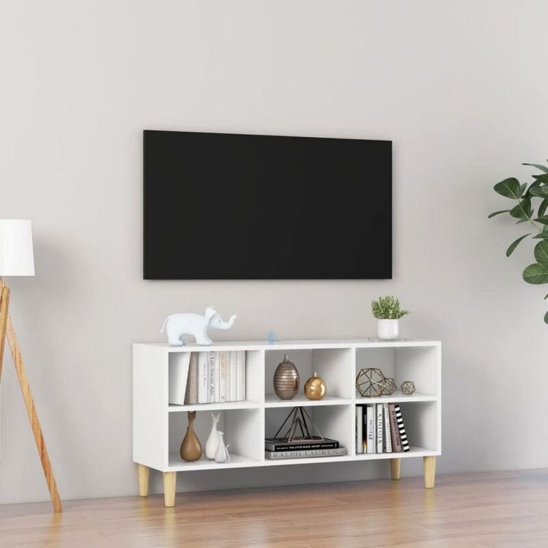 VENTITAS HOME - Mesa de TV 75 Jimbo Ventitas Home Blanco