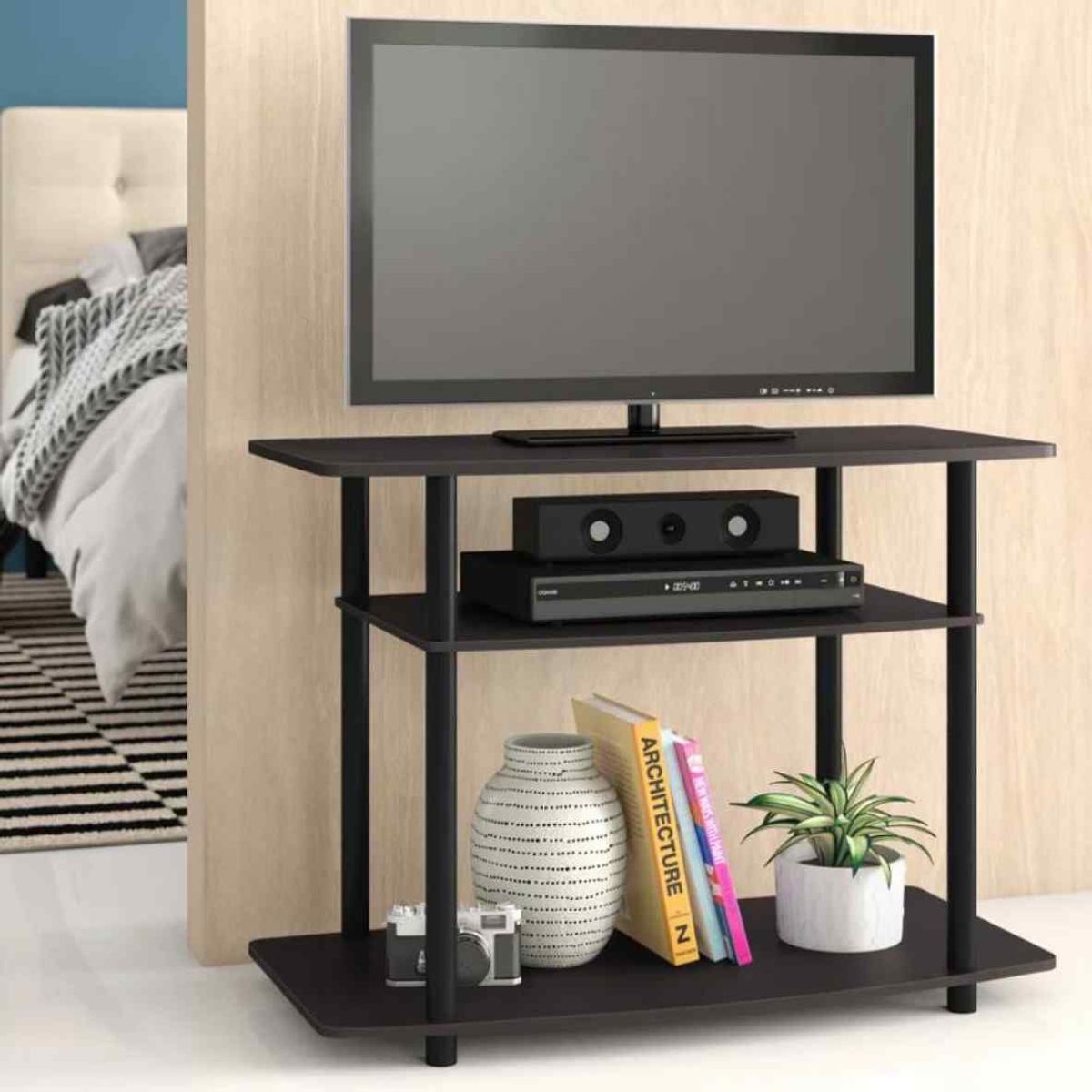 VENTITAS HOME - Mesa de Tv Industrial 75 Vanessa Ventitas Home Gales
