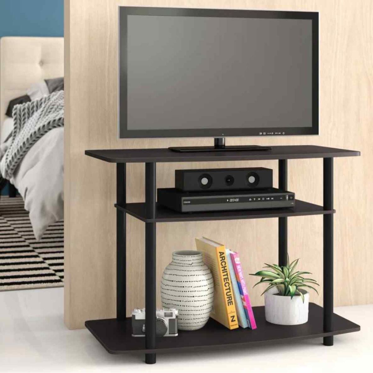 VENTITAS HOME - Mesa de Tv Industrial 75 Vanessa Ventitas Home Gales