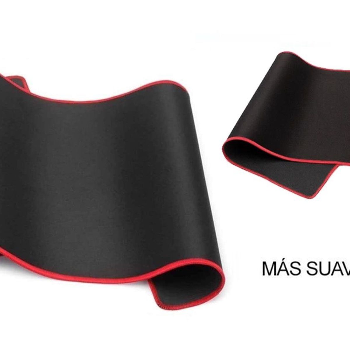 GENERICO - Mouse pad gamer alfombra 30cm x 80cm antideslizante Negro