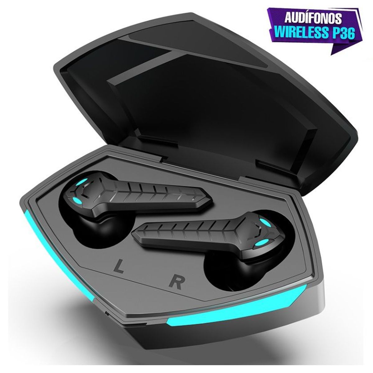 TWS - Audifonos Bluetooth Gamer Inalambricos Touch P36