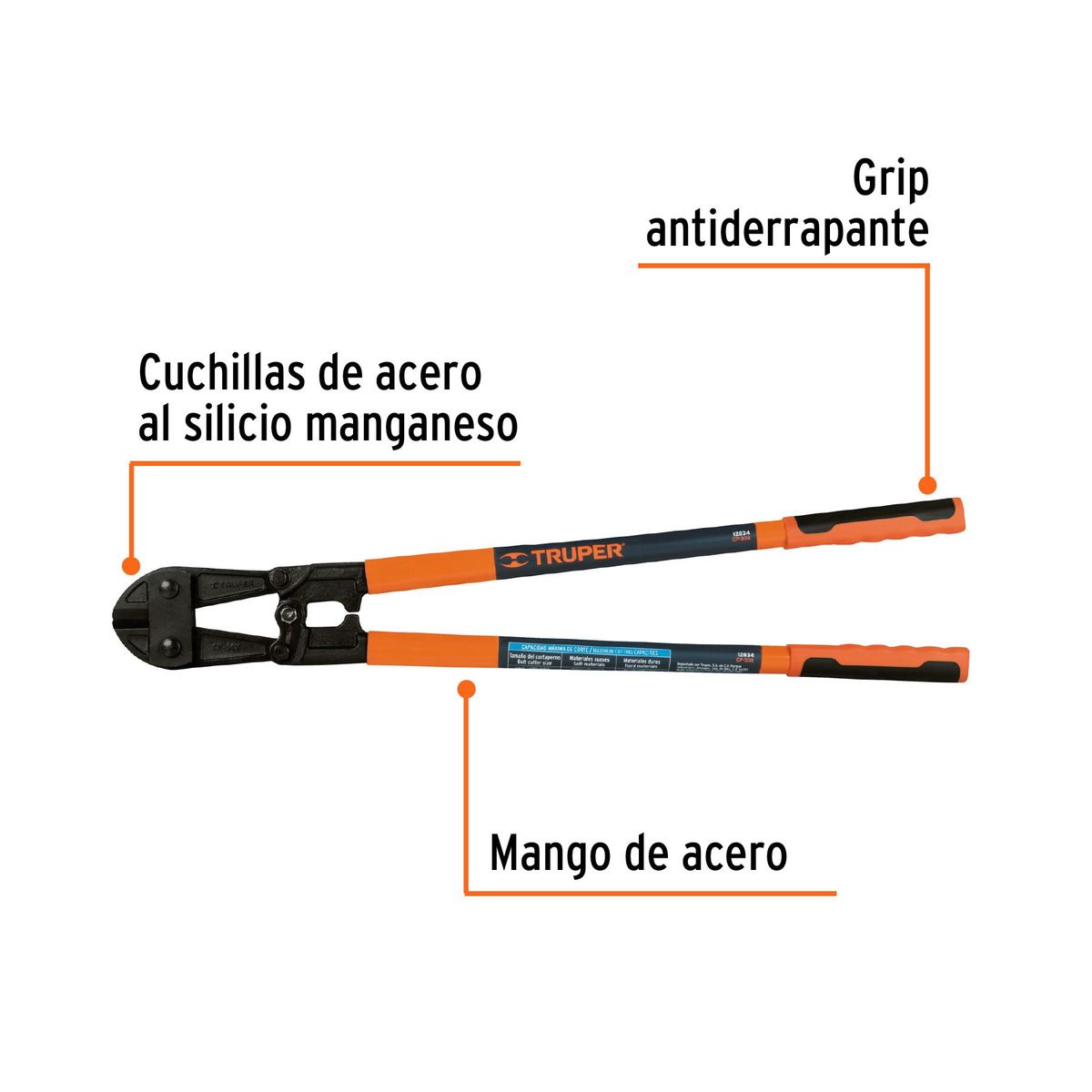 TRUPER - Cizalla profesional 30 Truper