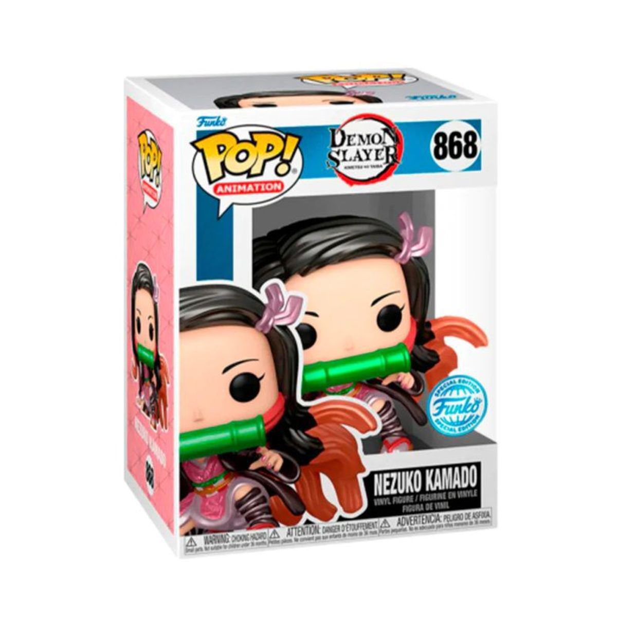FUNKO - Funko Pop Nezuko Kamado metalico Demon Slayer
