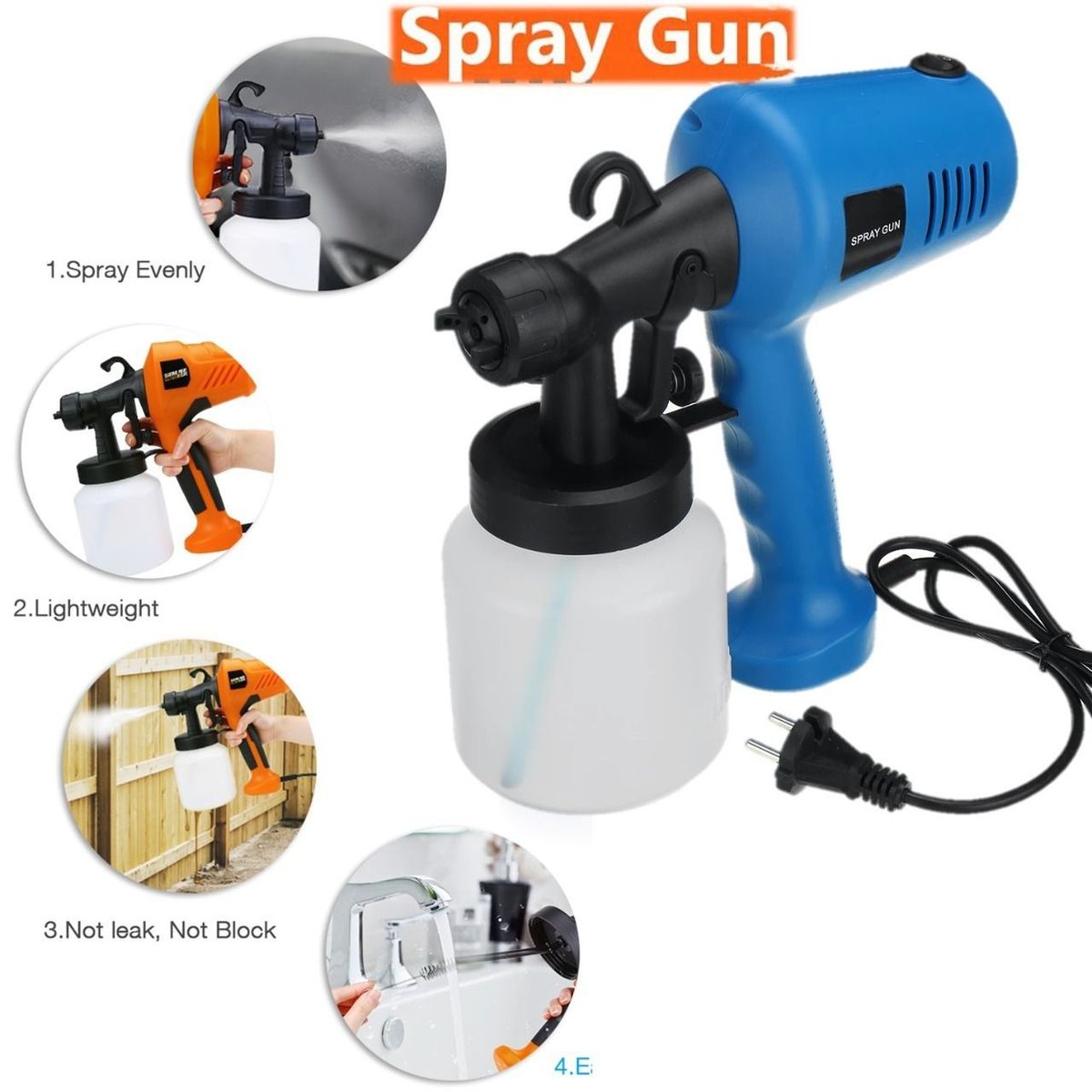 OEM - Pintar Spray Gun Compresor  Pistola  Recipiente