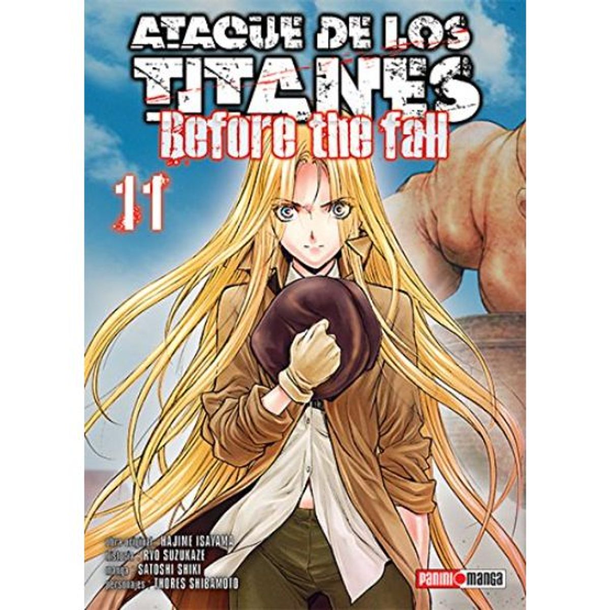 PANINI - ATAQUE DE LOS TITANES BEFORE THE FALL N. 11
