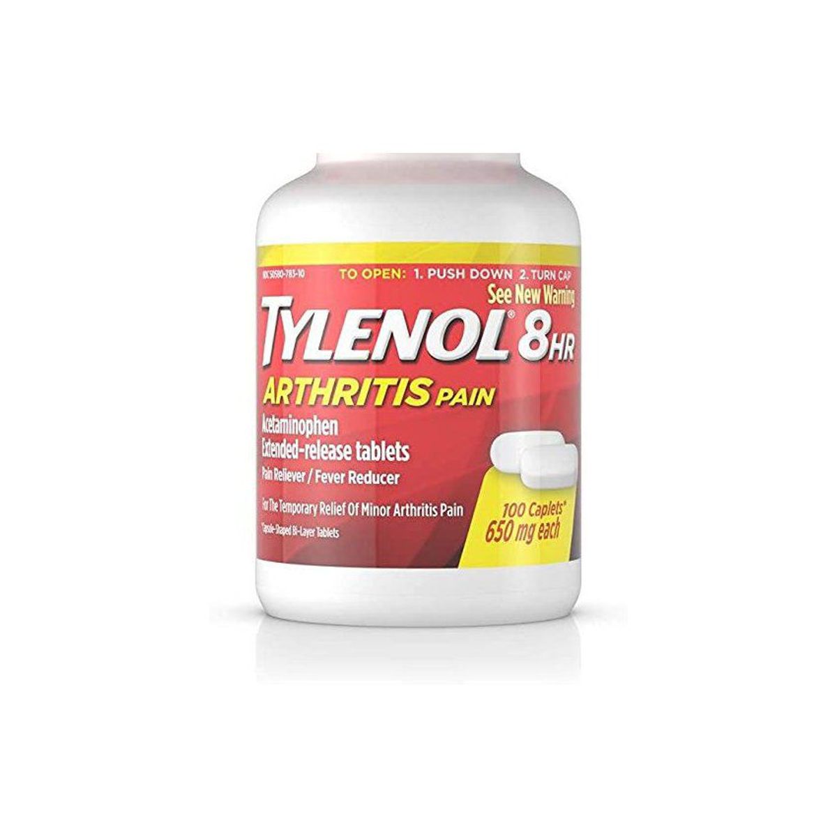 VITAMINA - Tylenol 8hr arthritis pain 650mg - 100 caplets