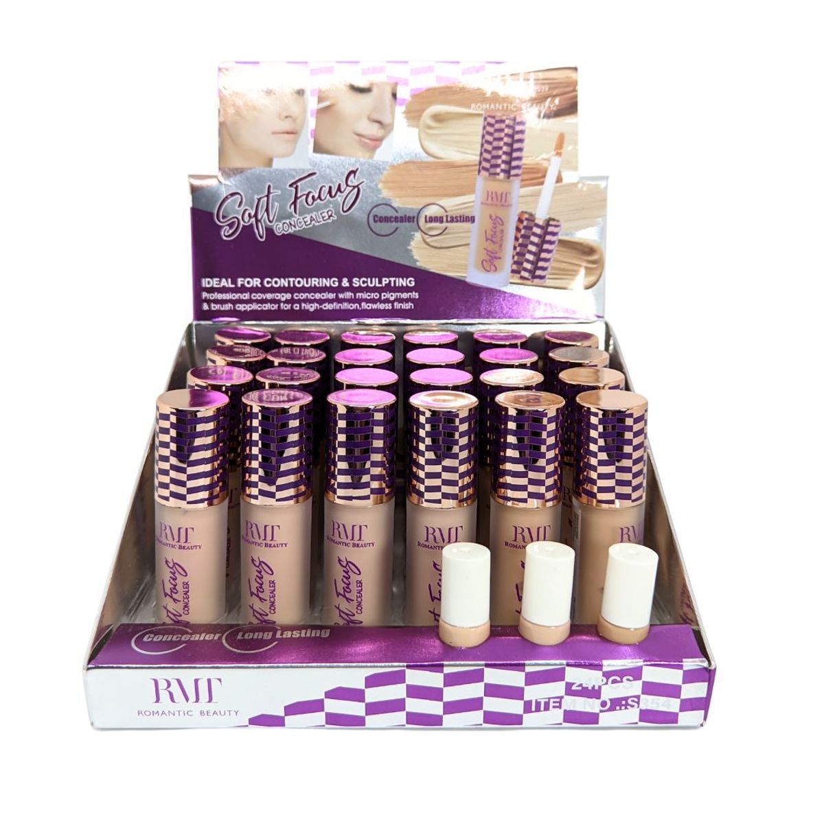 ROMANTIC BEAUTY - Corrector Alta Cobertura Romantic Beuty Tono 3