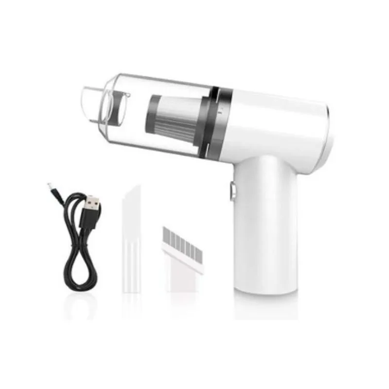 GENERICO - Potente aspiradora inalámbrica succión potente recargable USB