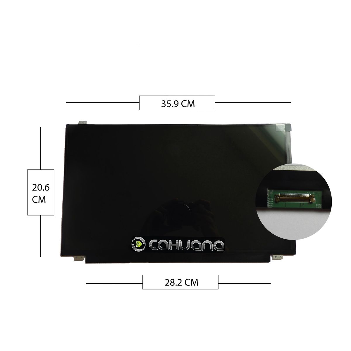 GENERICO - PANTALLA PARA LAPTOP 15,6 PULGADAS SLIM 30 PINES HD 1366 x 768