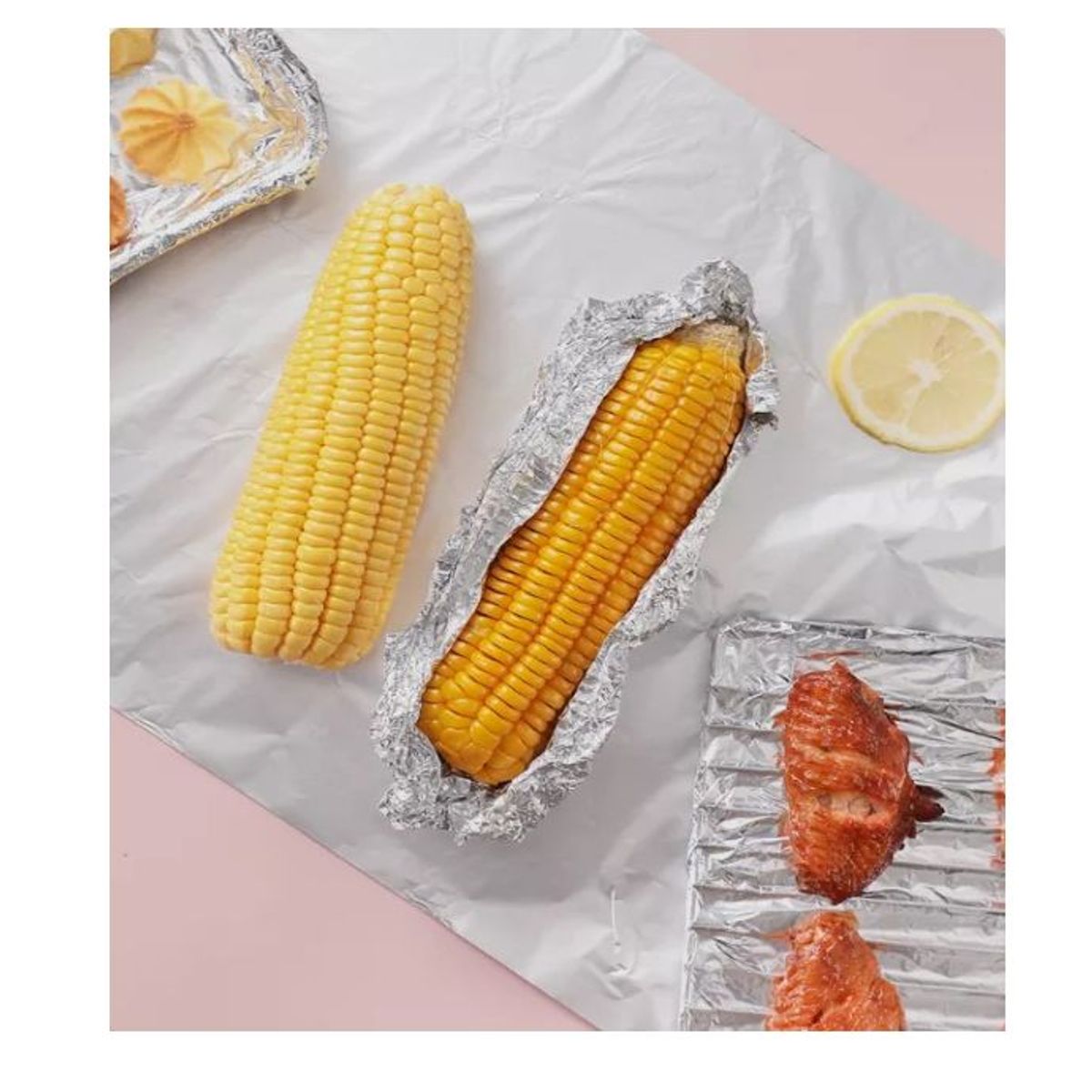 GENERICO - Papel Aluminio de Cocina de 10 metros