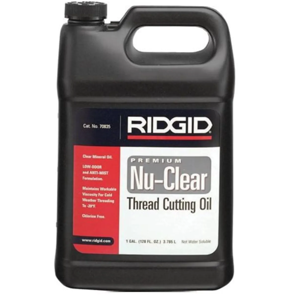 RIDGID - Aceite de corte de rosca Nu-Clear, 1 galón, 70835 Ridgid