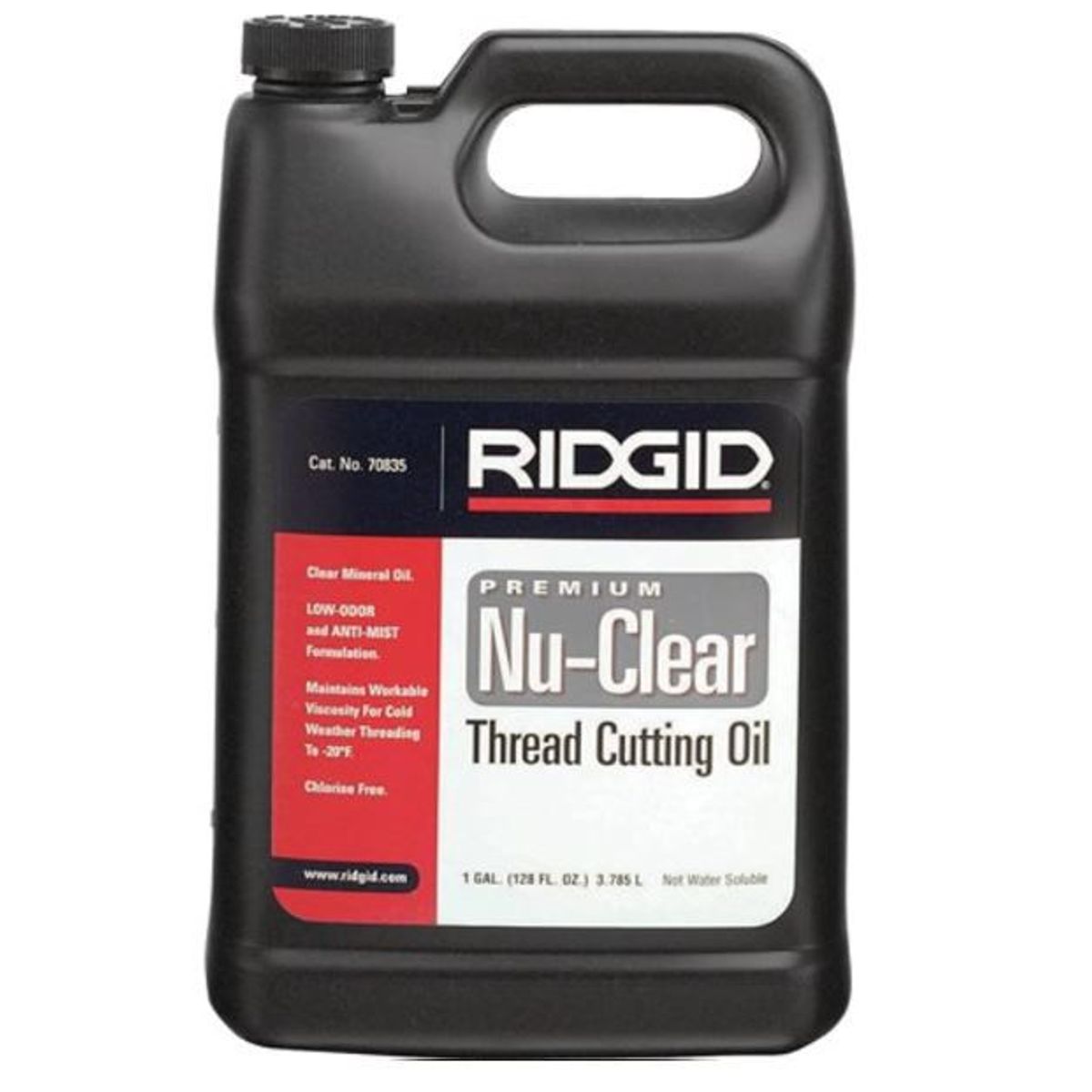 RIDGID - Aceite de corte de rosca Nu-Clear, 1 galón, 70835 Ridgid