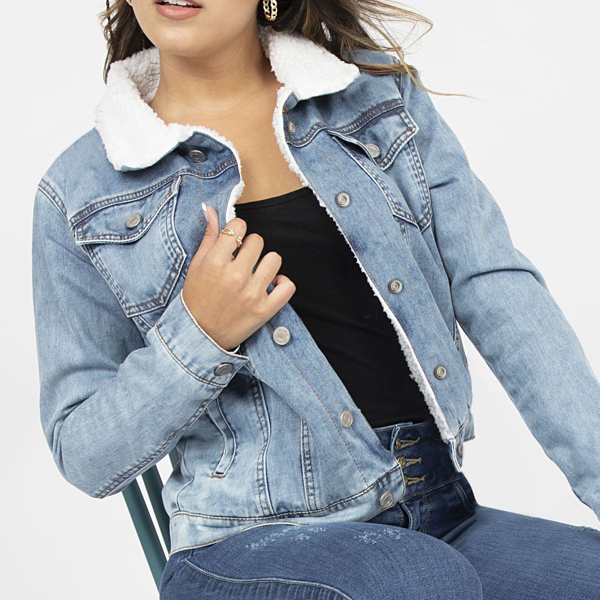 COTTON'S JEANS - Casaca Mujer Cottons Jeans Ariadna