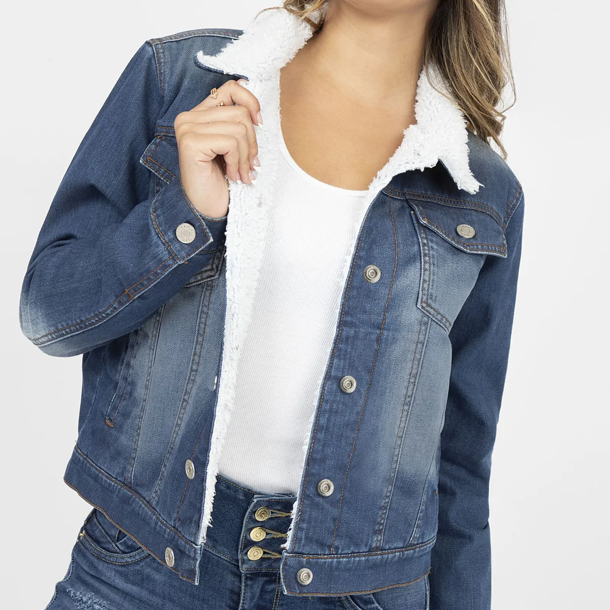 COTTON'S JEANS - Casaca Mujer Cottons Jeans Ariadna