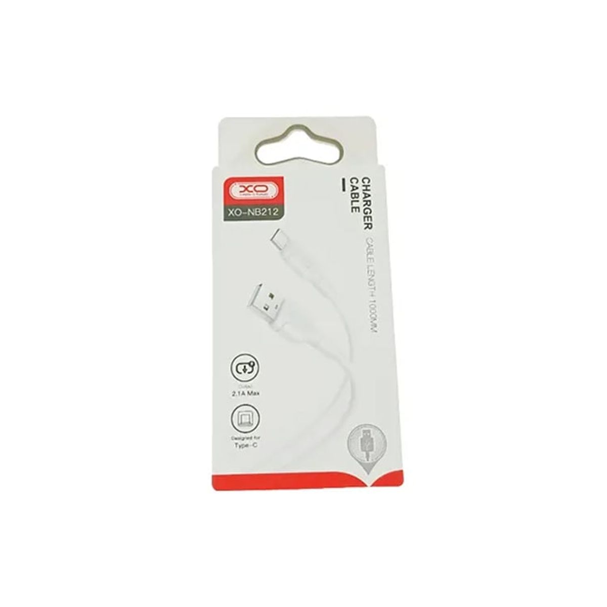 XO SIMPLE IS BEAUTY - CABLE XO NB212 CABLE USB A TIPO C 1M 2.1A BLANCO