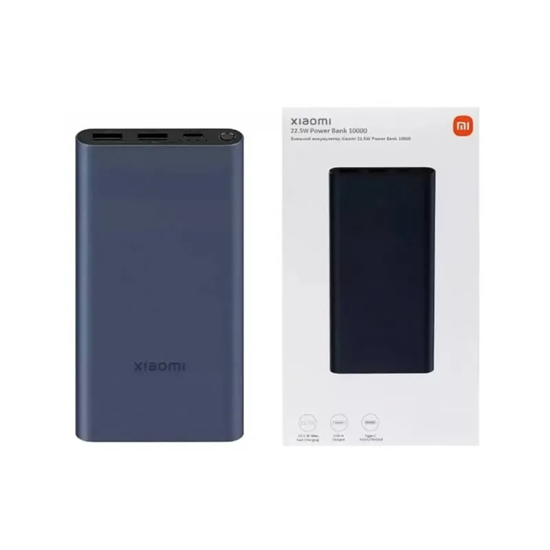 XIAOMI - XIAOMI POWER BANK 10.000 MAH 22.5W FAST CHARGE NEGRO