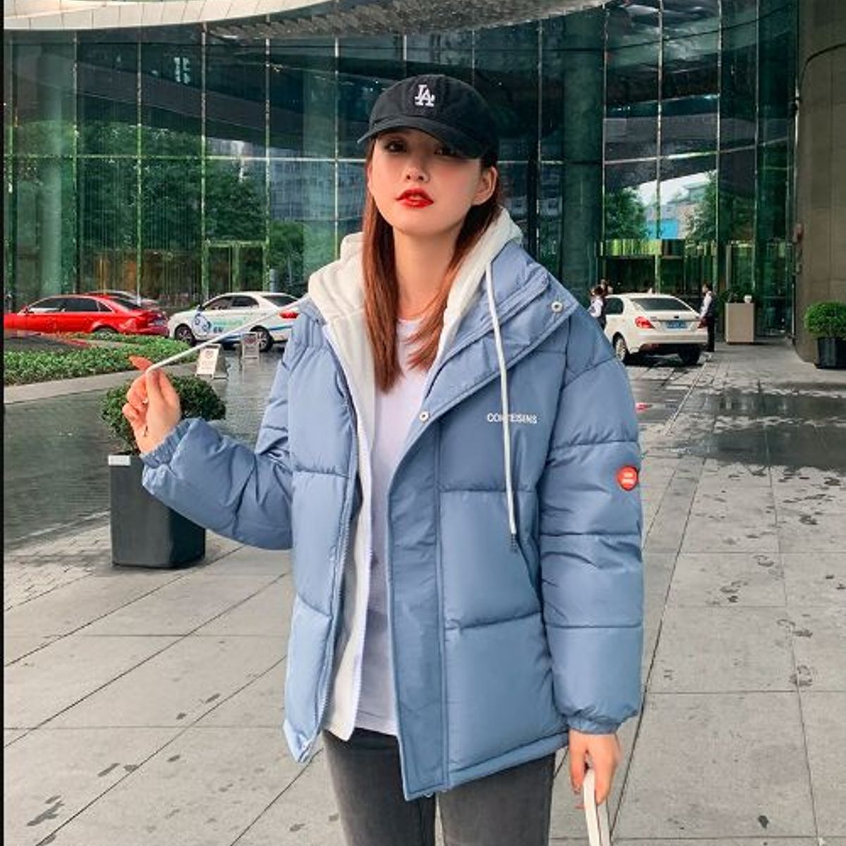 GENERICO - Abrigo Chaqueta de algodón S