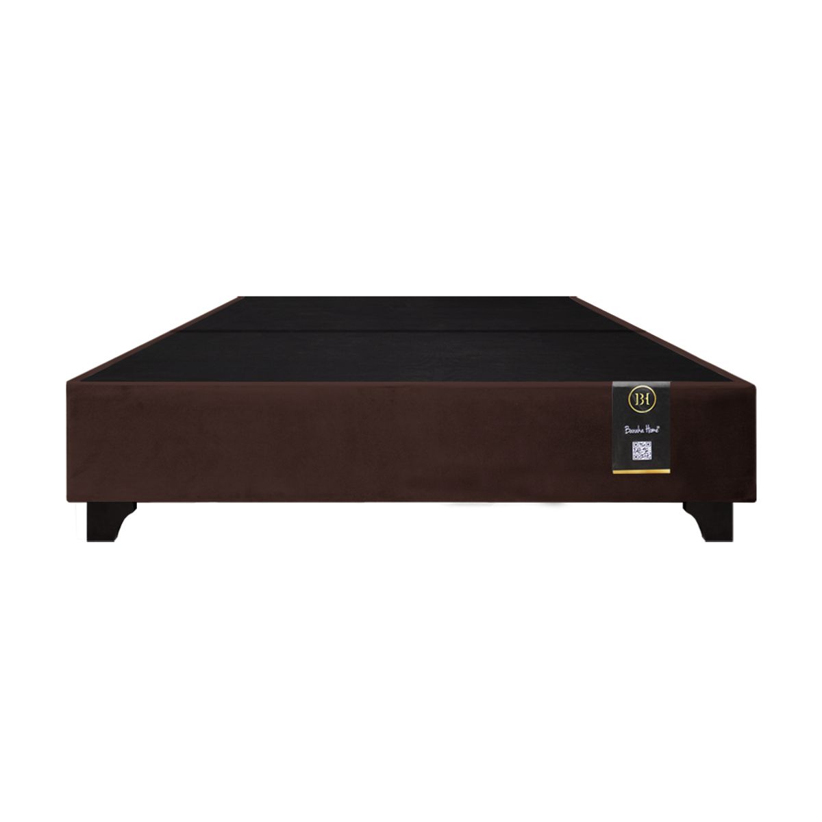 BARAKA HOME - Base De Cama Luton King Americano 198 x 203 2Piezas - Chocolate