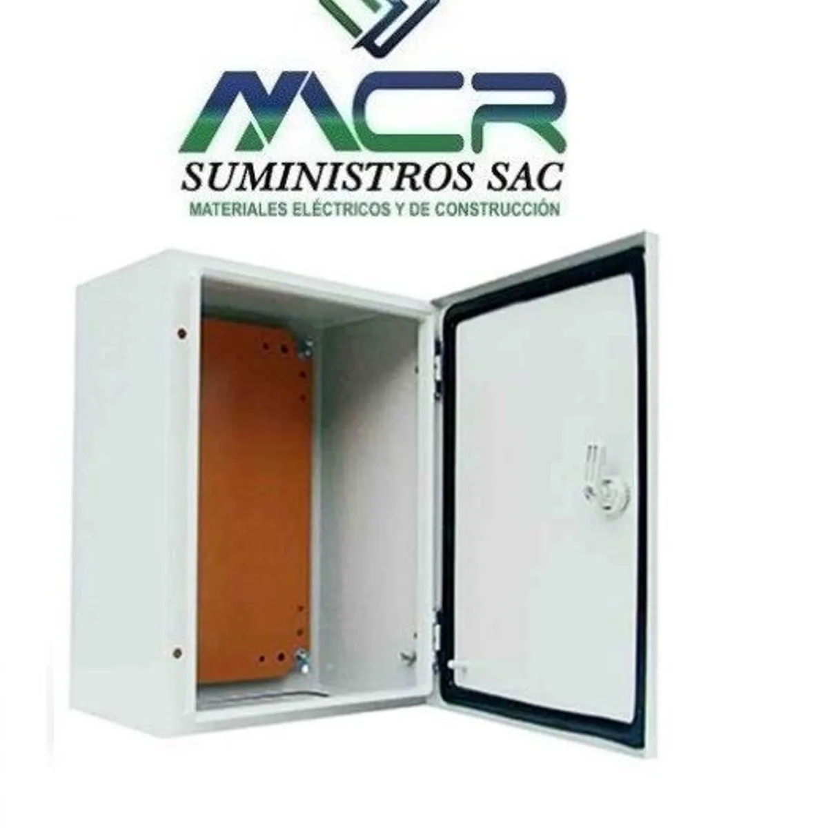 GENERICO - TABLERO METALICO ADOSABLE 600X400X200 mm IP66 CON PLACA METALICA