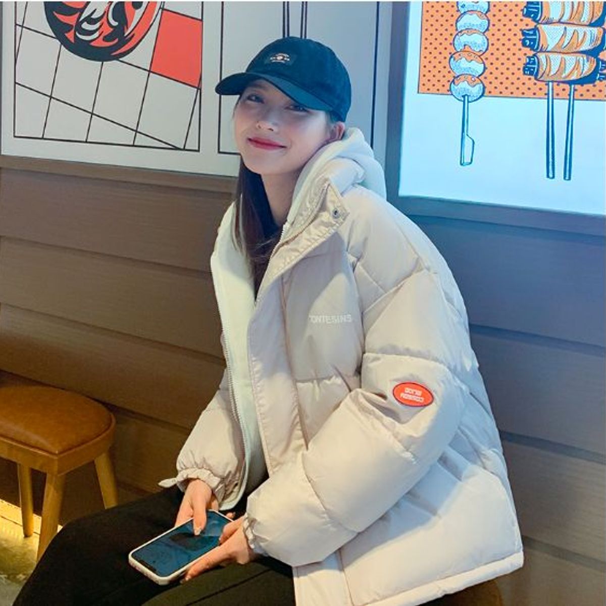 GENERICO - Abrigo Chaqueta de algodón M