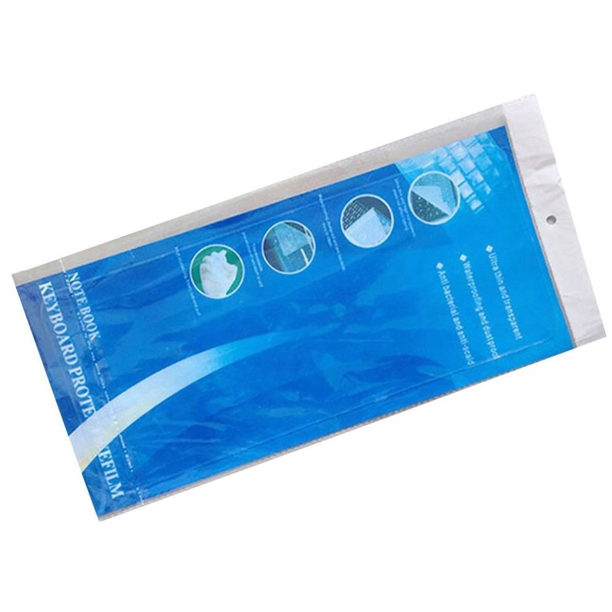 UNIVERSAL - Protector de Teclado Laptop Universal Blanco