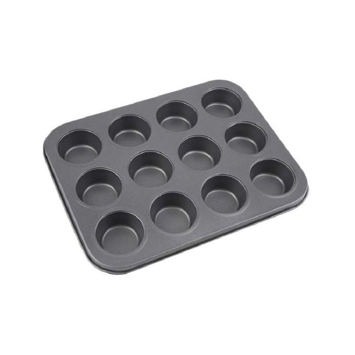 GENERICO - Molde para 12 Unidades Cupcake Teflon