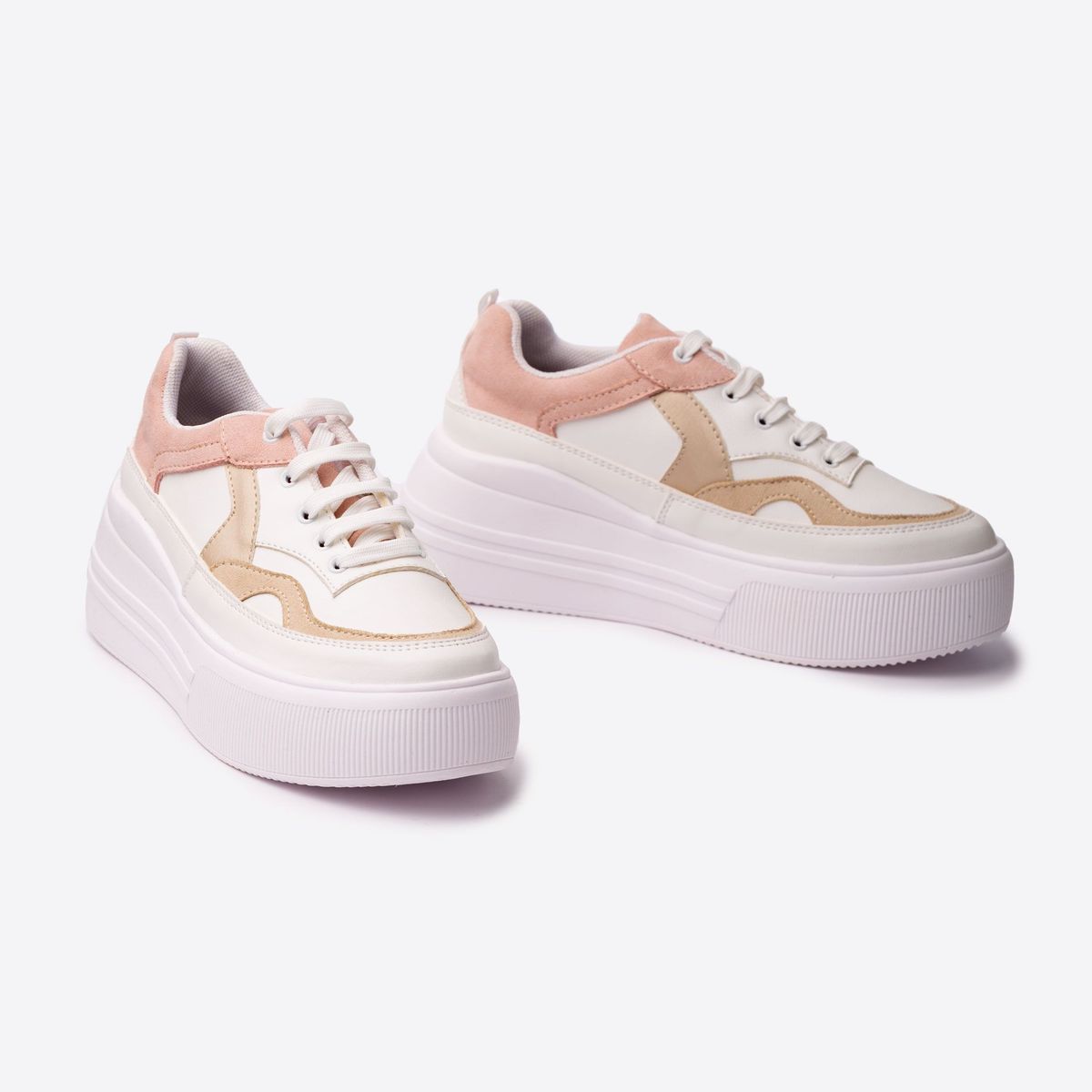 NEBULA - Zapatilla Colorado - Nébula - Rosado Beige