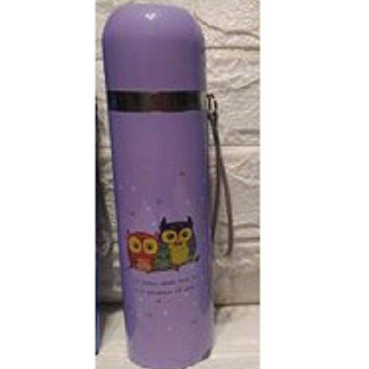 GENERICO - TERMO 500ML BUHO LILA