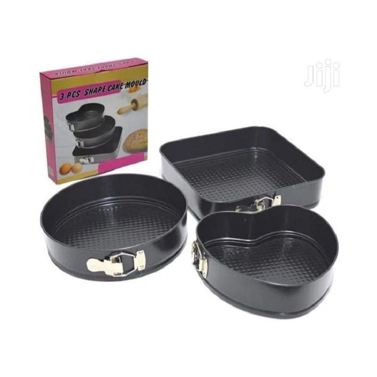 GENERICO - Set Moldes Desmontable para Repostería Tortas Kekes etc