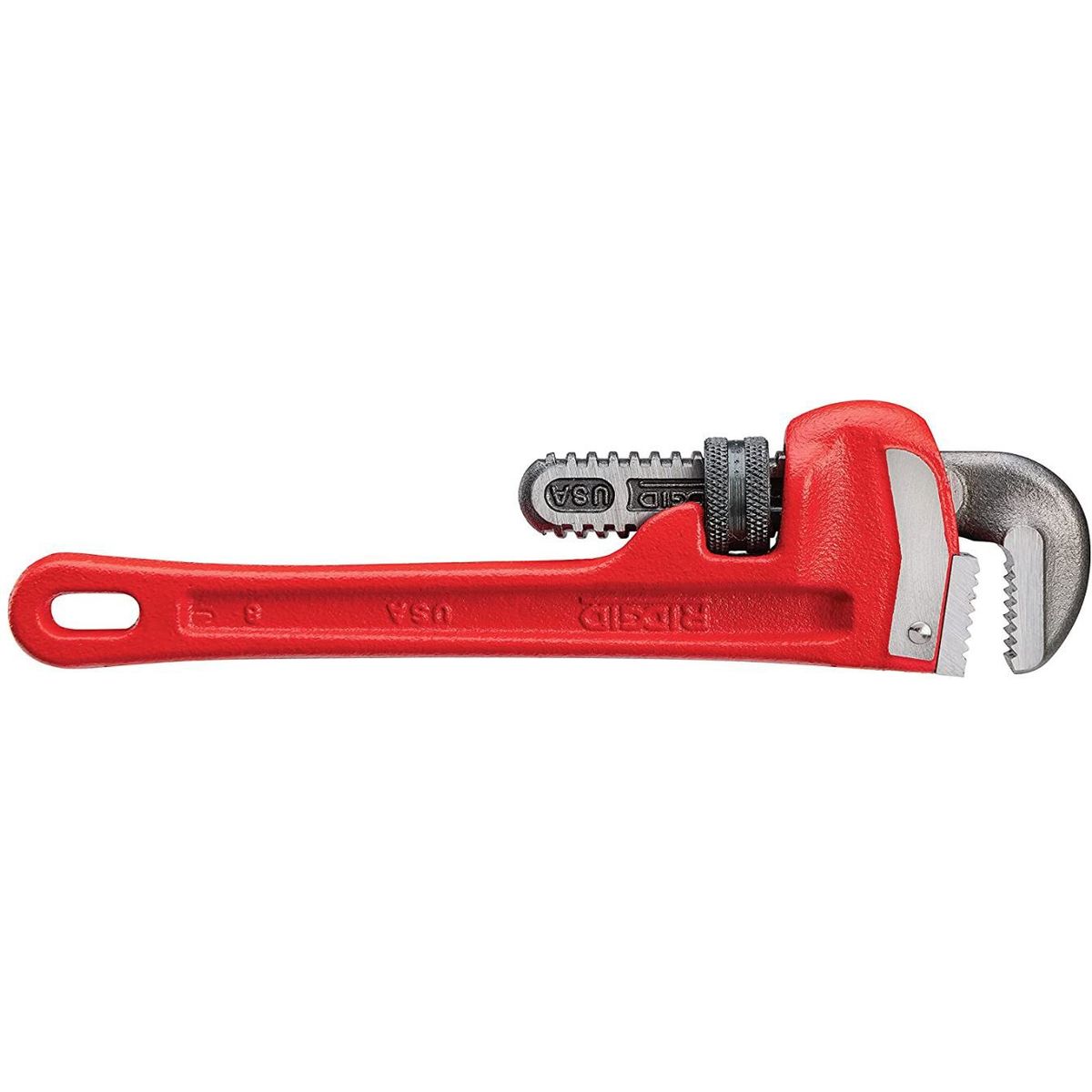 RIDGID - Llave de tubo recto de 8 pulgadas, 31005 Ridgid.