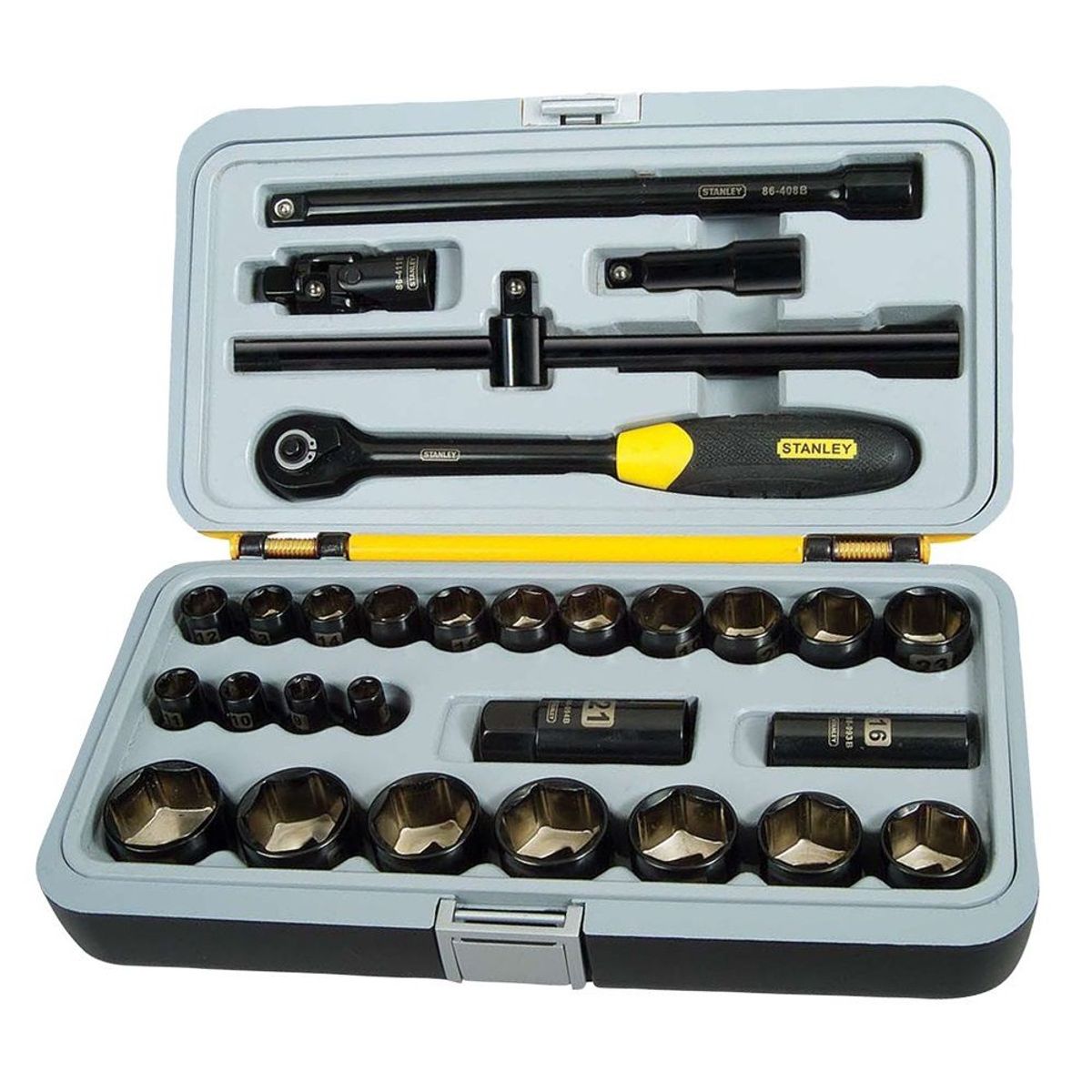 STANLEY - PROMO JUEGO 30 PIEZAS DADOS EN JGO MM NEGRO FATMAX 12” 8-32MM 94-662 STANLEY