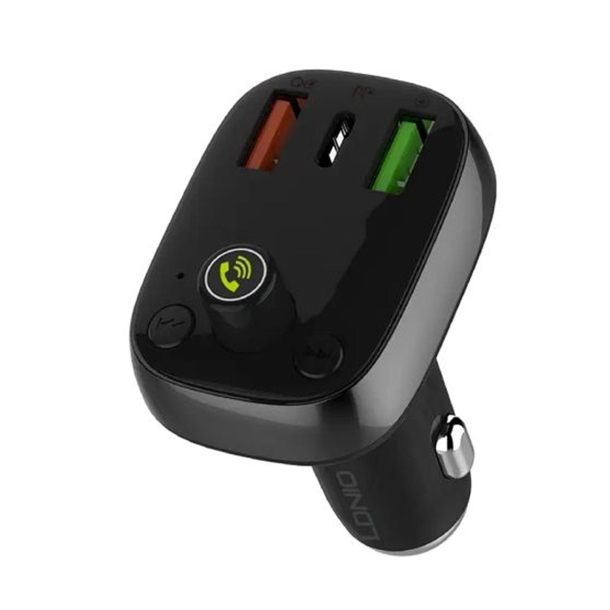 LDNIO - Cargador De Auto 30w Bluetooth Radio Fm M Sd Mp3 Ldnio C704Q