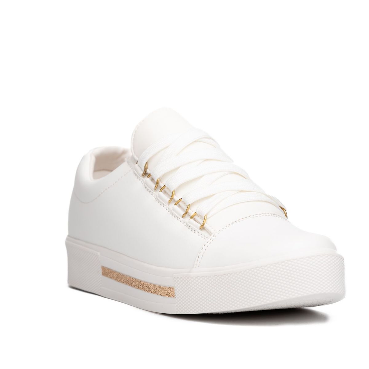 NEBULA - Zapatilla Leticia - Nébula - Blanco Dorado