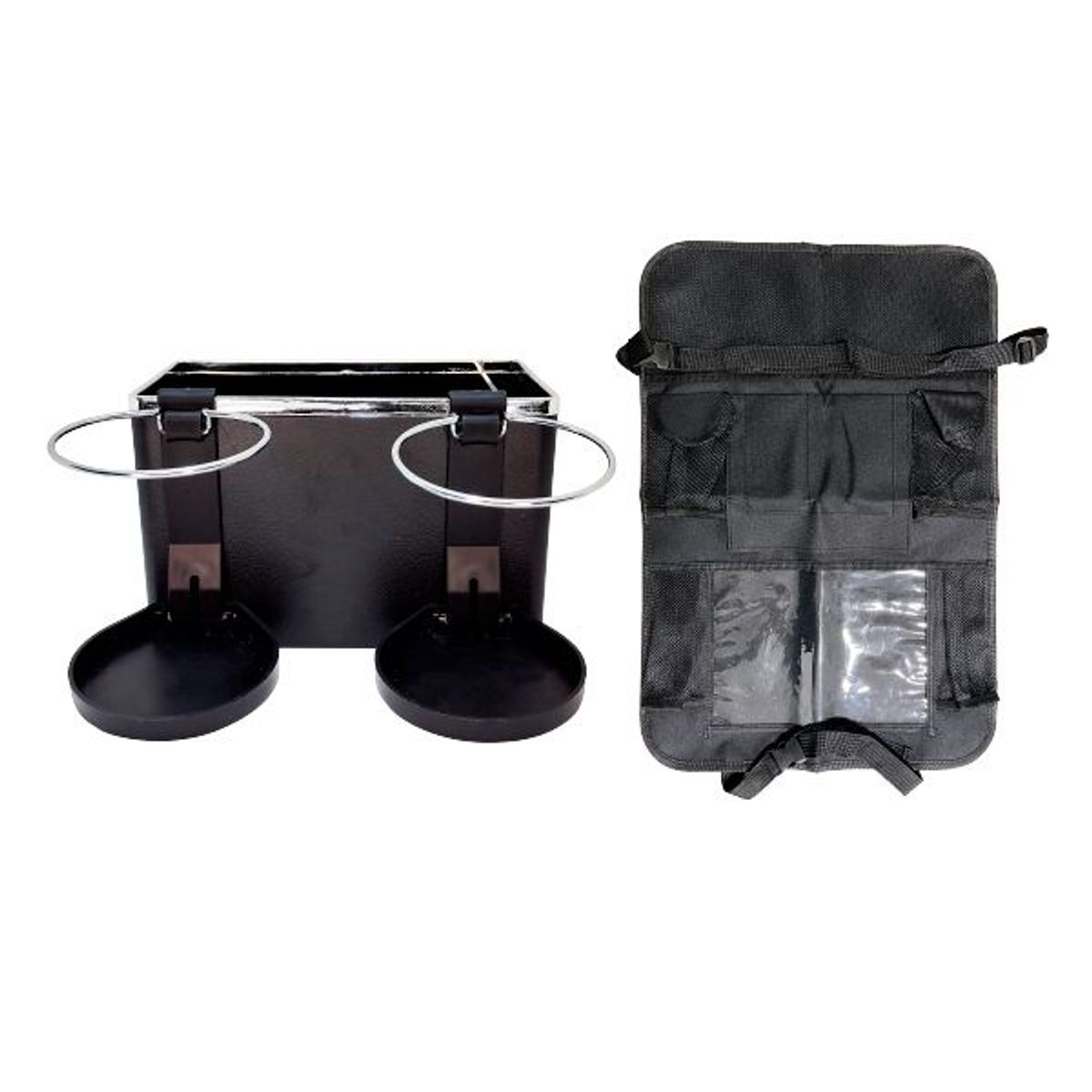 GENERICO - Combo Organizador de Asiento  Caja Portavasos