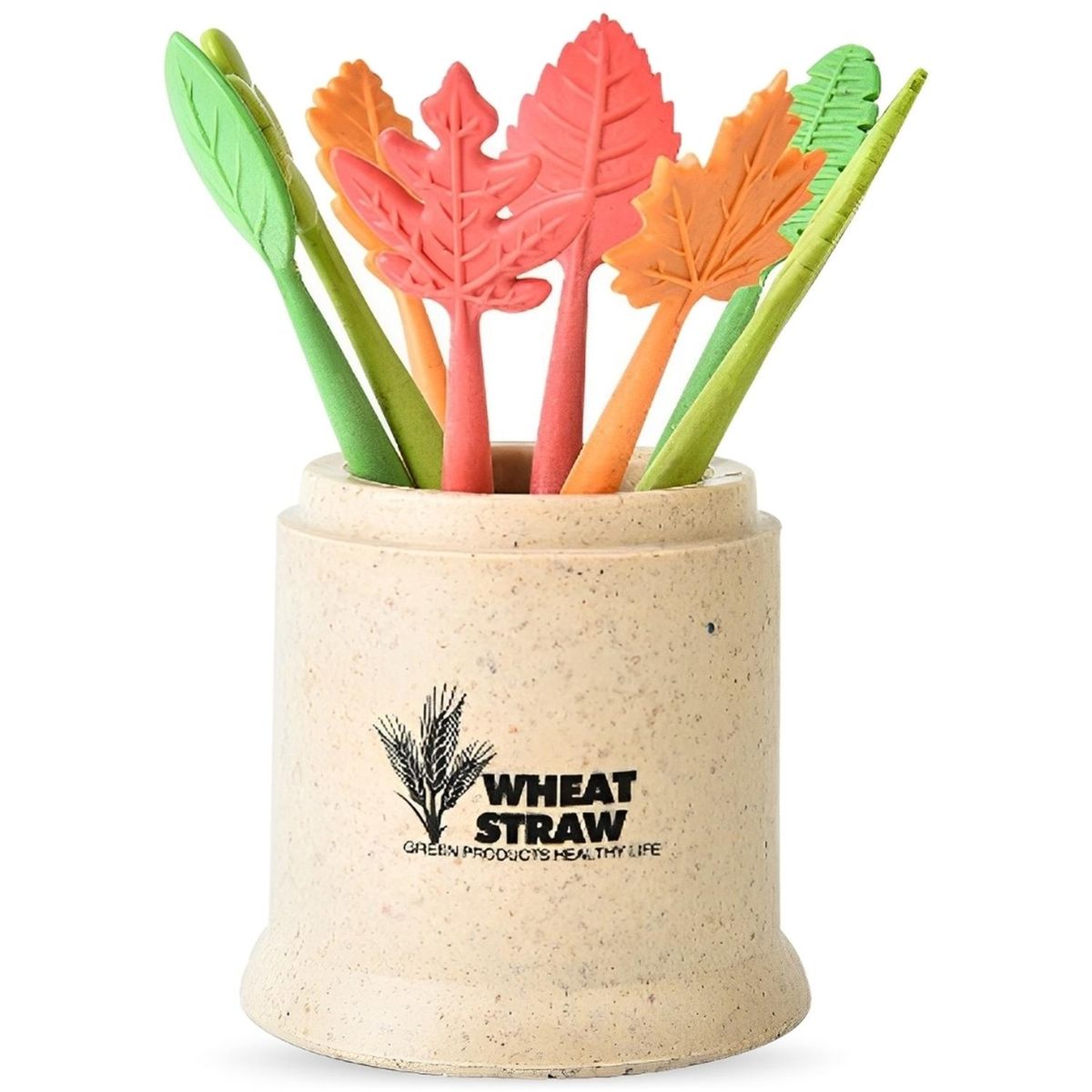 MINARI - Set 8 Mini Tenedores Palillos Alimento Lonchera Niños BG 22N