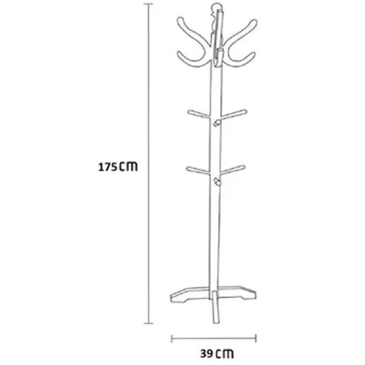 GENERICO - Perchero De Pie 16 Perchas