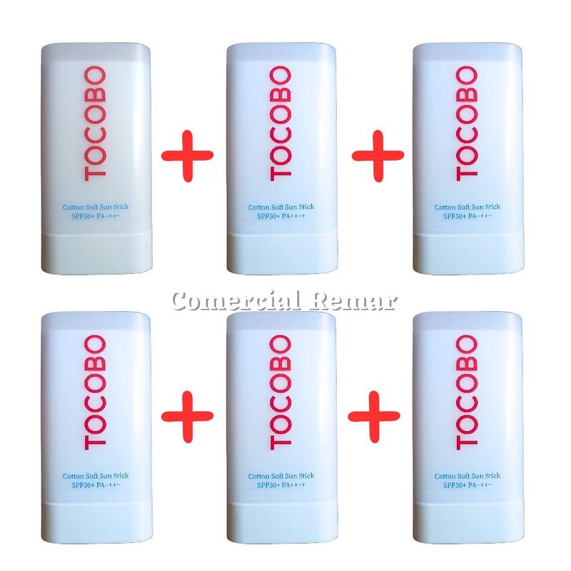 TOCOBO - TOCOBO COTTON SOFT SUN STICK SPF 50+ PA++++ 19 GR 6 UNID
