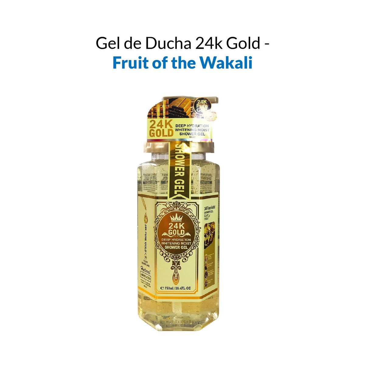 WOKALI - Gel de Ducha 24k Gold - Fruit of the Wokali