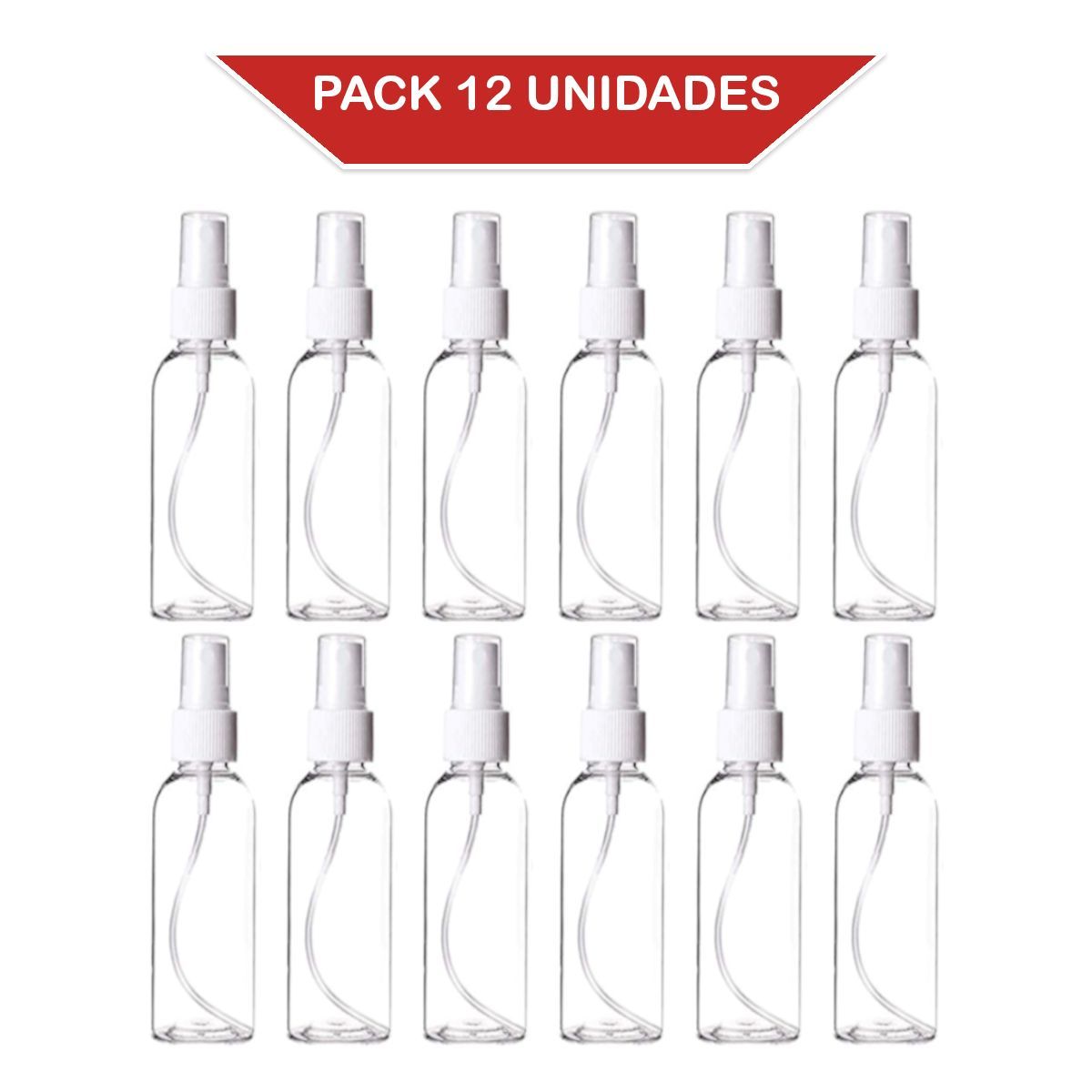 SPRAY - Frasco spray-atomizador 100ml pack 12 unidades