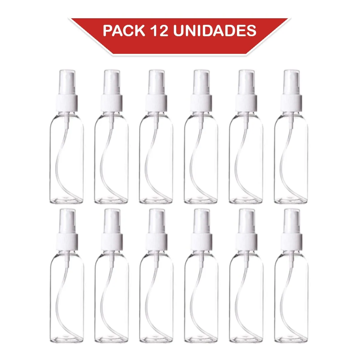 SPRAY - Frasco spray-atomizador 100ml pack 12 unidades