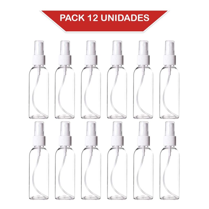SPRAY - Frasco spray-atomizador 100ml pack 12 unidades