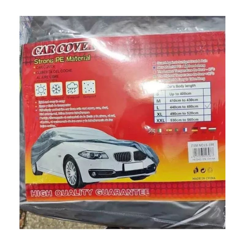 GENERICO - Cobertor para Auto Impermeable Protector Talla L