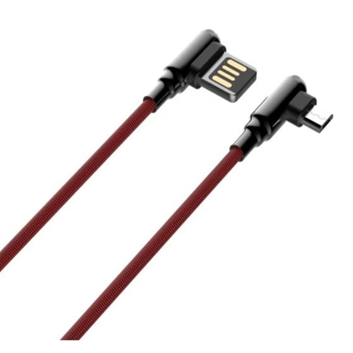 LDNIO - Cable LDNIO LS422 Micro V8 Conector 90° 2m Para Celular