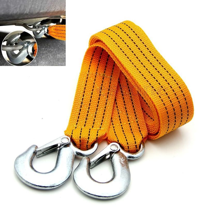 OEM - Cable Linga Eslinga de Remolque De Auto Gancho Acero