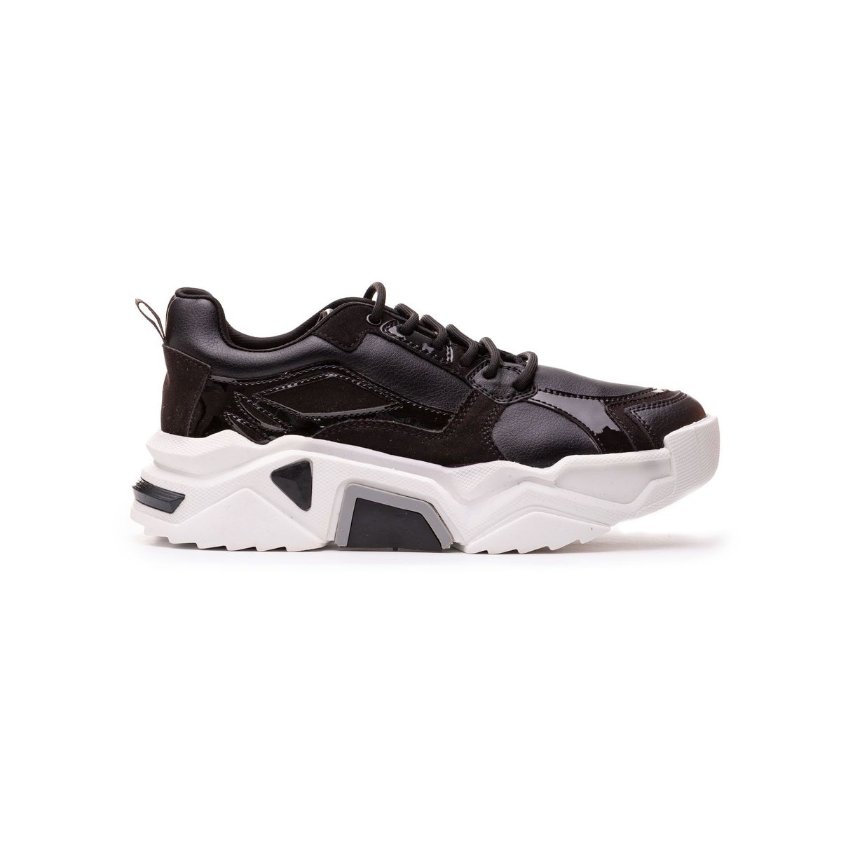 NEBULA - Zapatilla Perth - Nébula - Negro Blanco