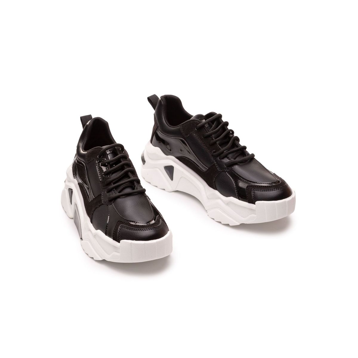 NEBULA - Zapatilla Perth - Nébula - Negro Blanco