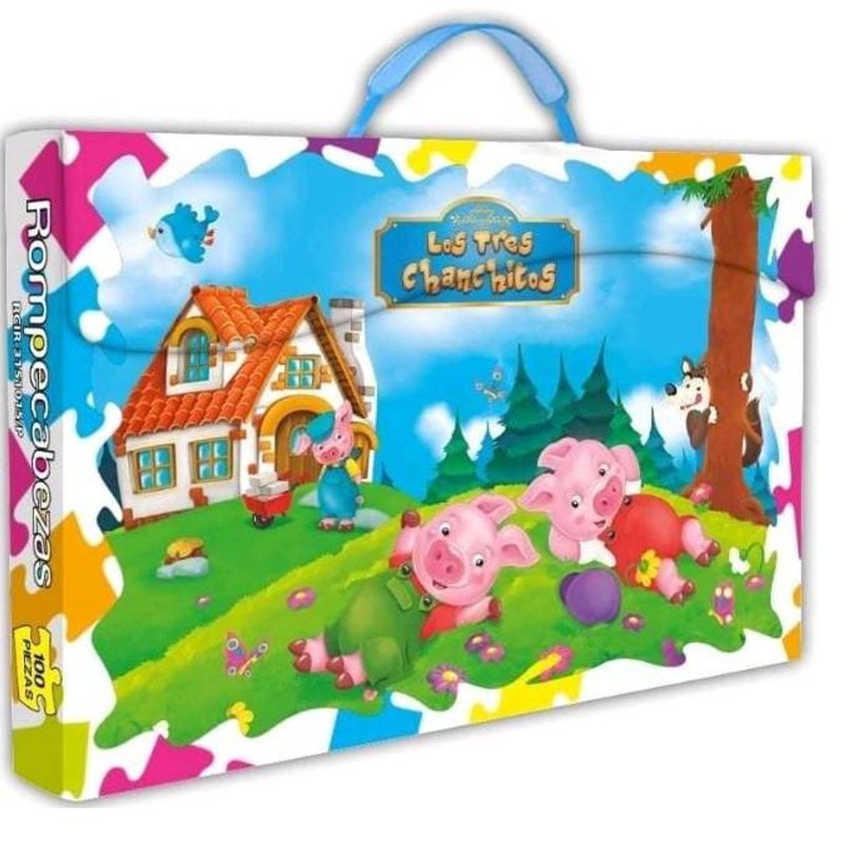 ARTE ONLINE - Rompecabeza Los Tres Chanchitos