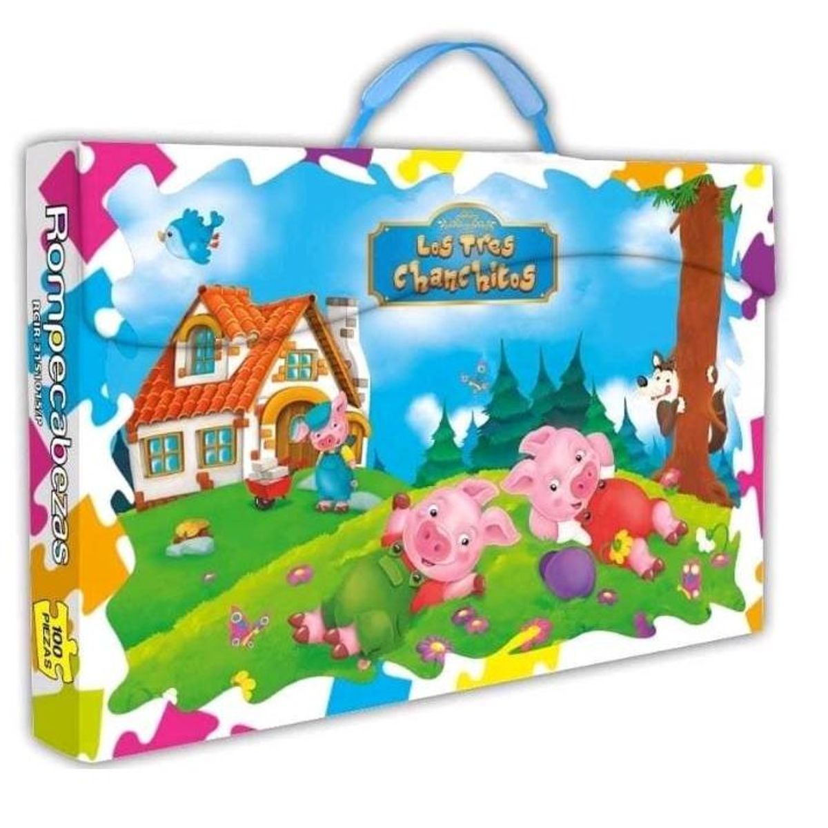 ARTE ONLINE - Rompecabeza Los Tres Chanchitos