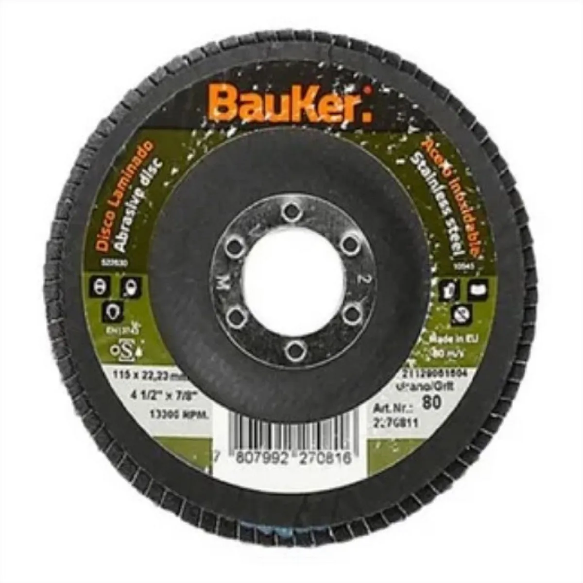 GENERICO - ESMERIL Amoladora Angular 4-12 820W BAUKER