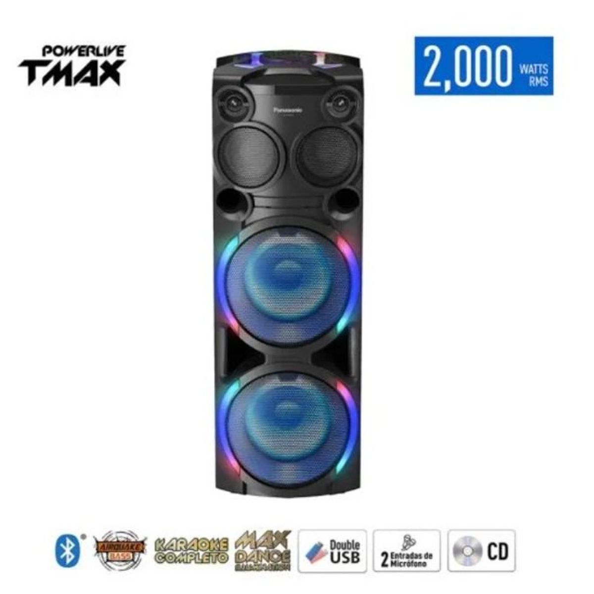 PANASONIC - Panasonic Minicomponente  SC-TMAX50PUK 2000W